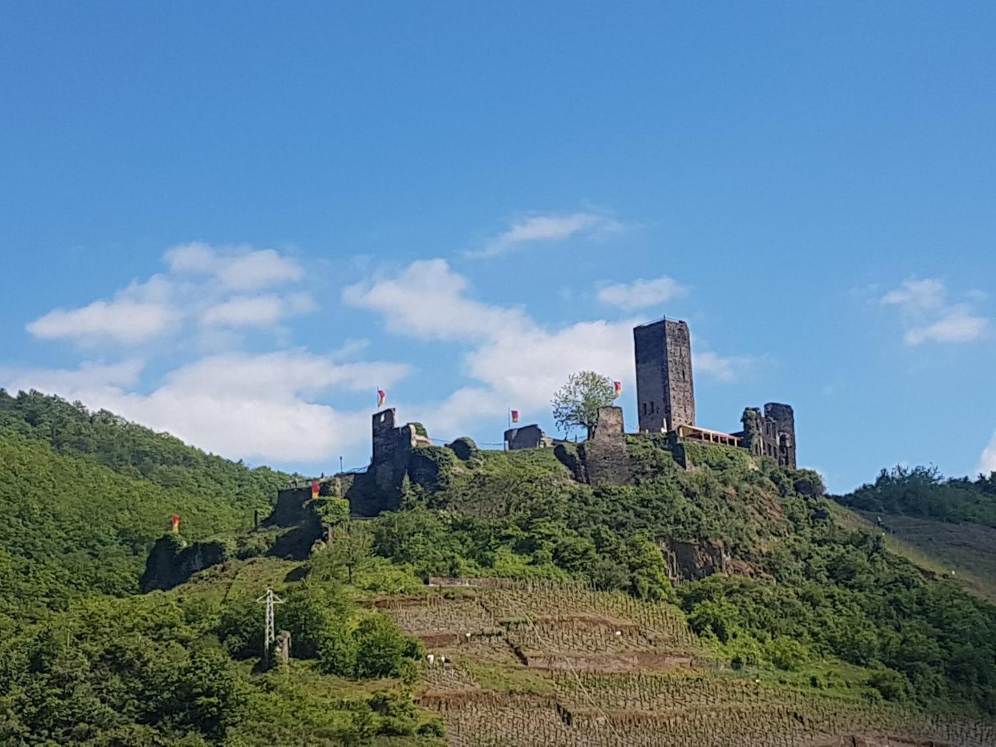 Ferienhaus Leopold mit Mosel- und Burgblick Burgen  Exterior foto